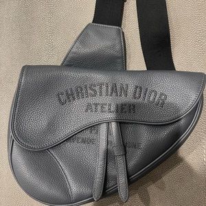 Christian Dior Men Saddle Bag